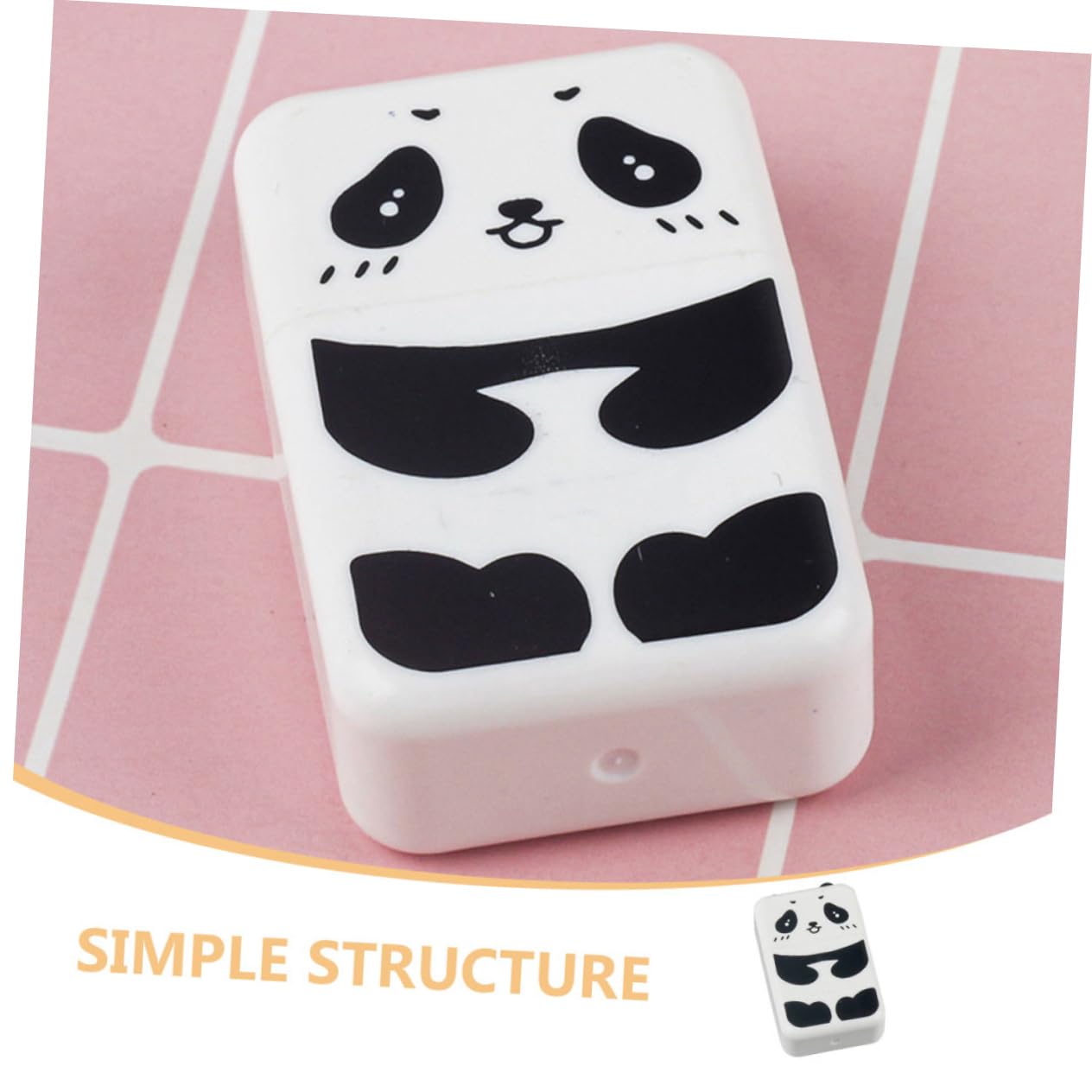 DOITOOL 5 Ensembles Gommes Panda Multifonctionnelles Accessoires Pour Écriture 10 Pièces * 5