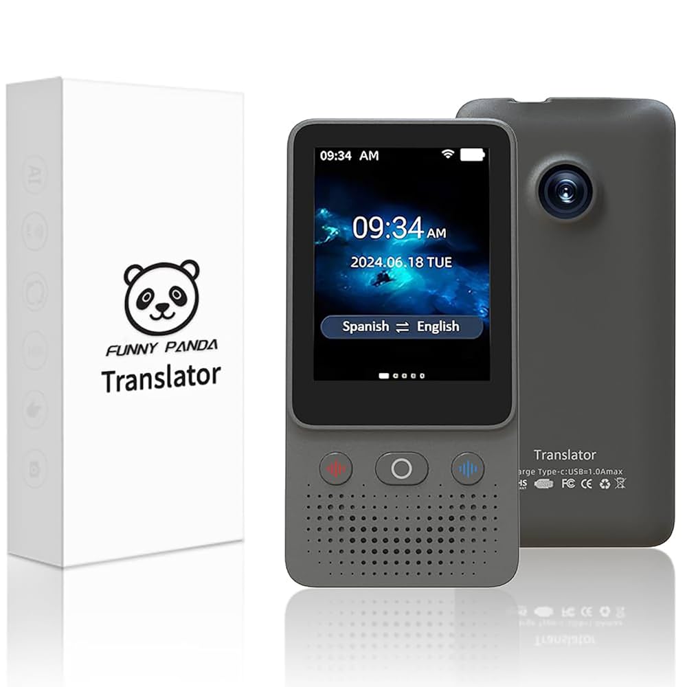 GPT-40 リアルタイム文字起こし翻訳機 Amazon.co.jp: InnAIO ブラック翻訳機 - 150言語対応 | ChatGPT