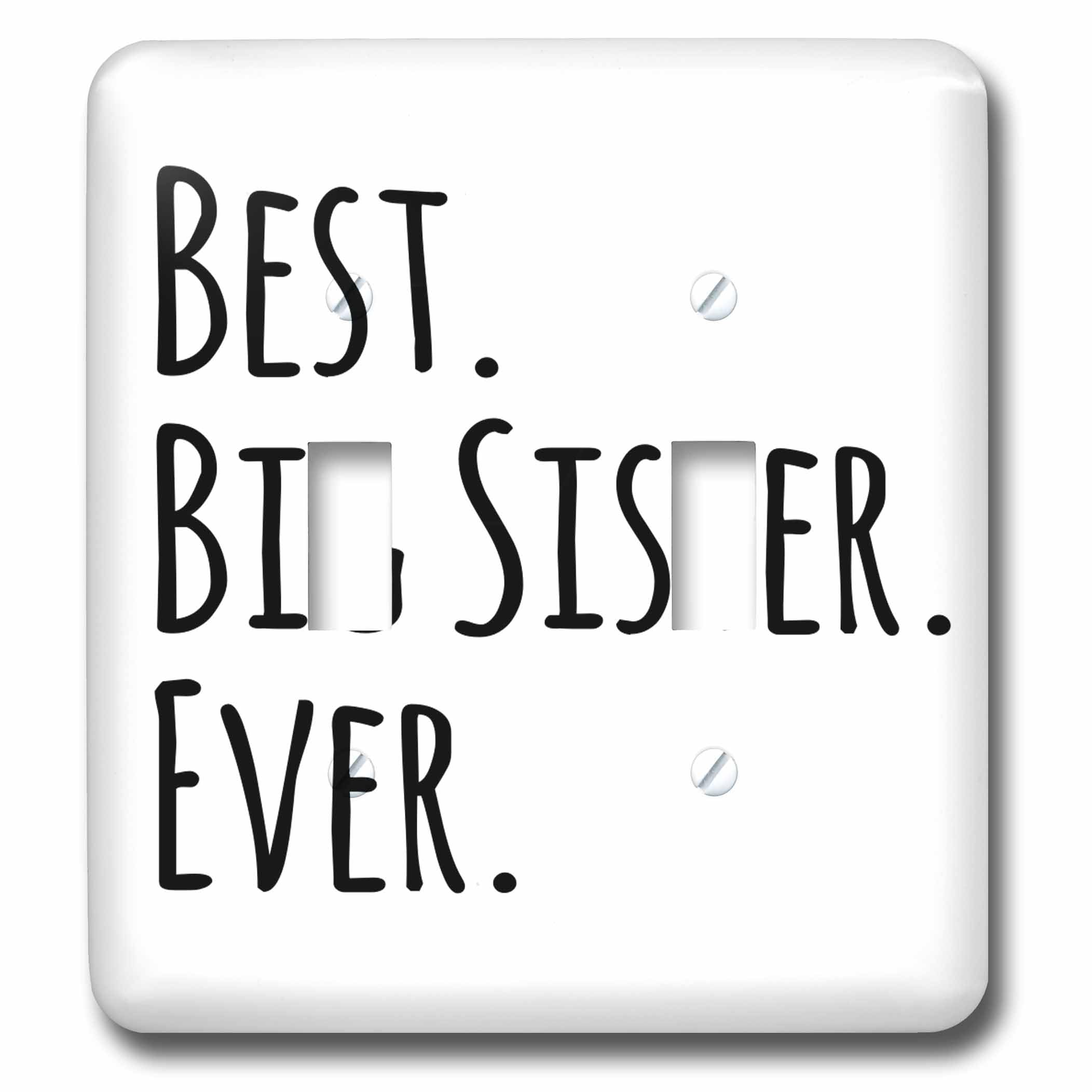 Cadeaux pour les aînés : interrupteur double Best Big Sister Ever