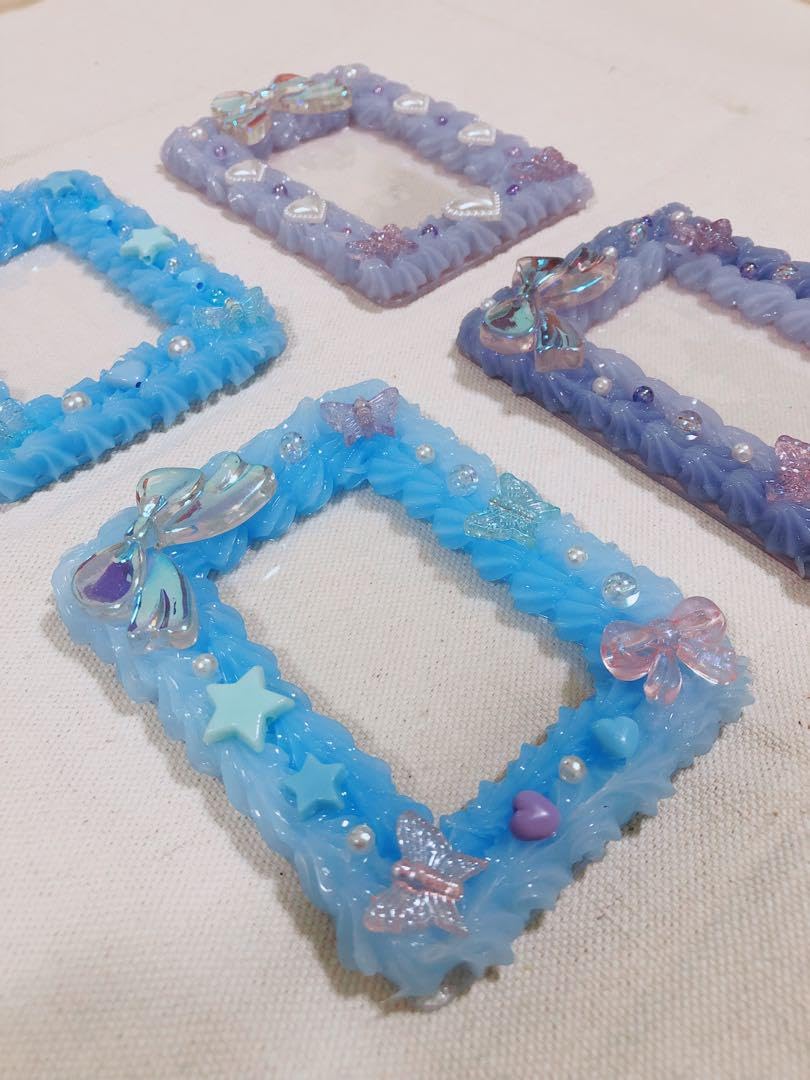Amazon.co.jp: ハンドメイド ホイップデコ 水色 紫 カラー B8 サイズ 