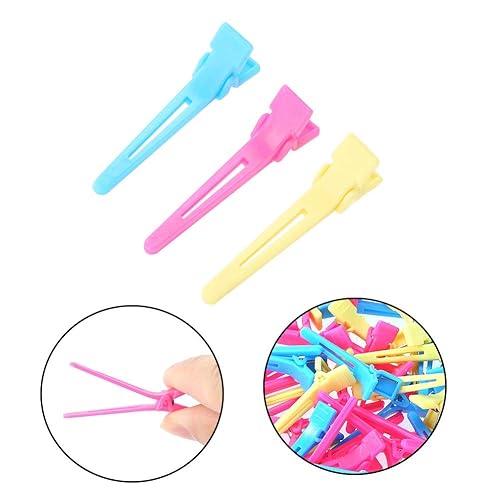 Miniatura 9 de Pinzas para el cabello, 60 unidades/paquete de 3 pinzas de pelo de color para peluquería y accesorios de bricolaje antideslizantes para el cabello,