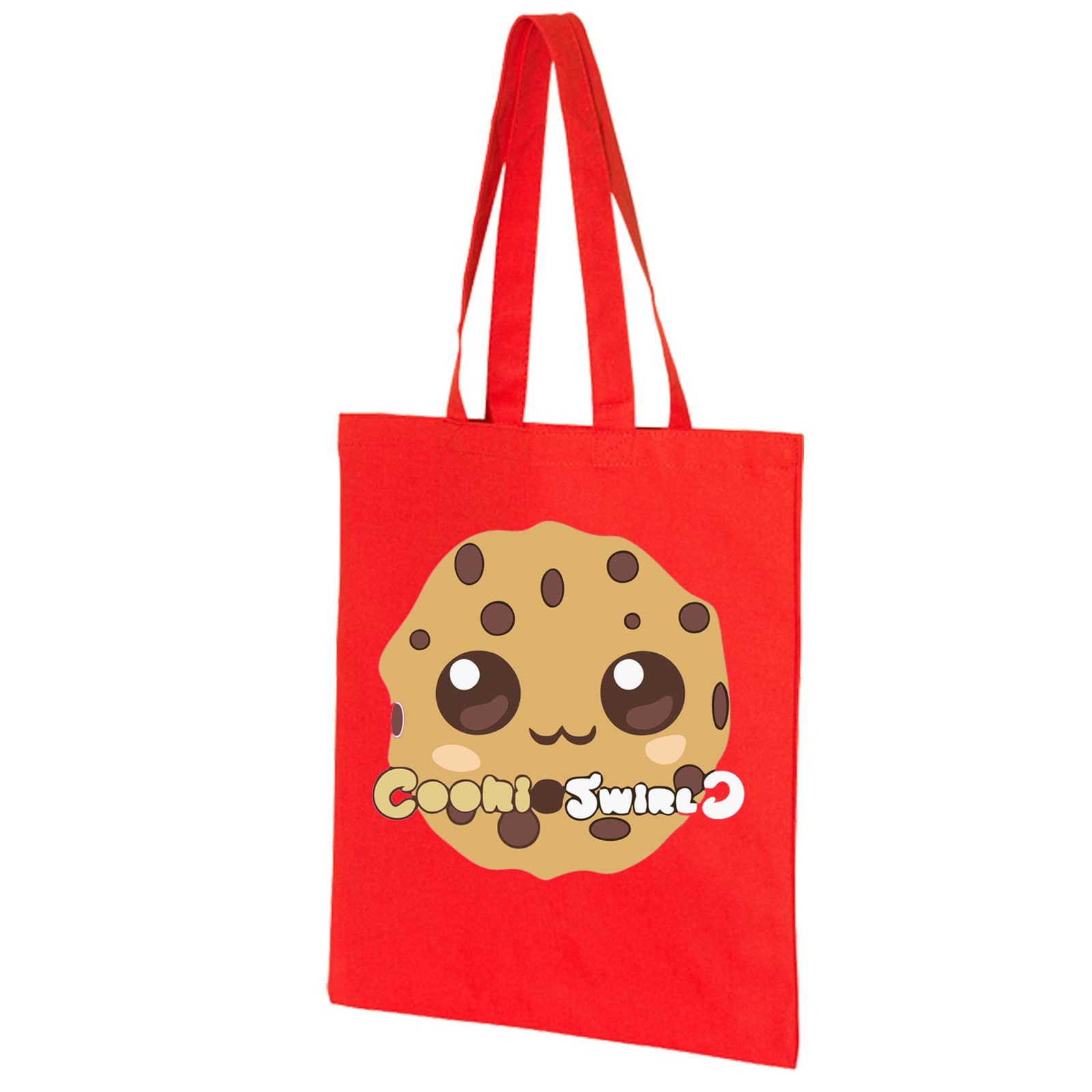COOKIE SWIRL C Cotton Tote Bag Funny Youtuber Christmas Gift Reusable Gift