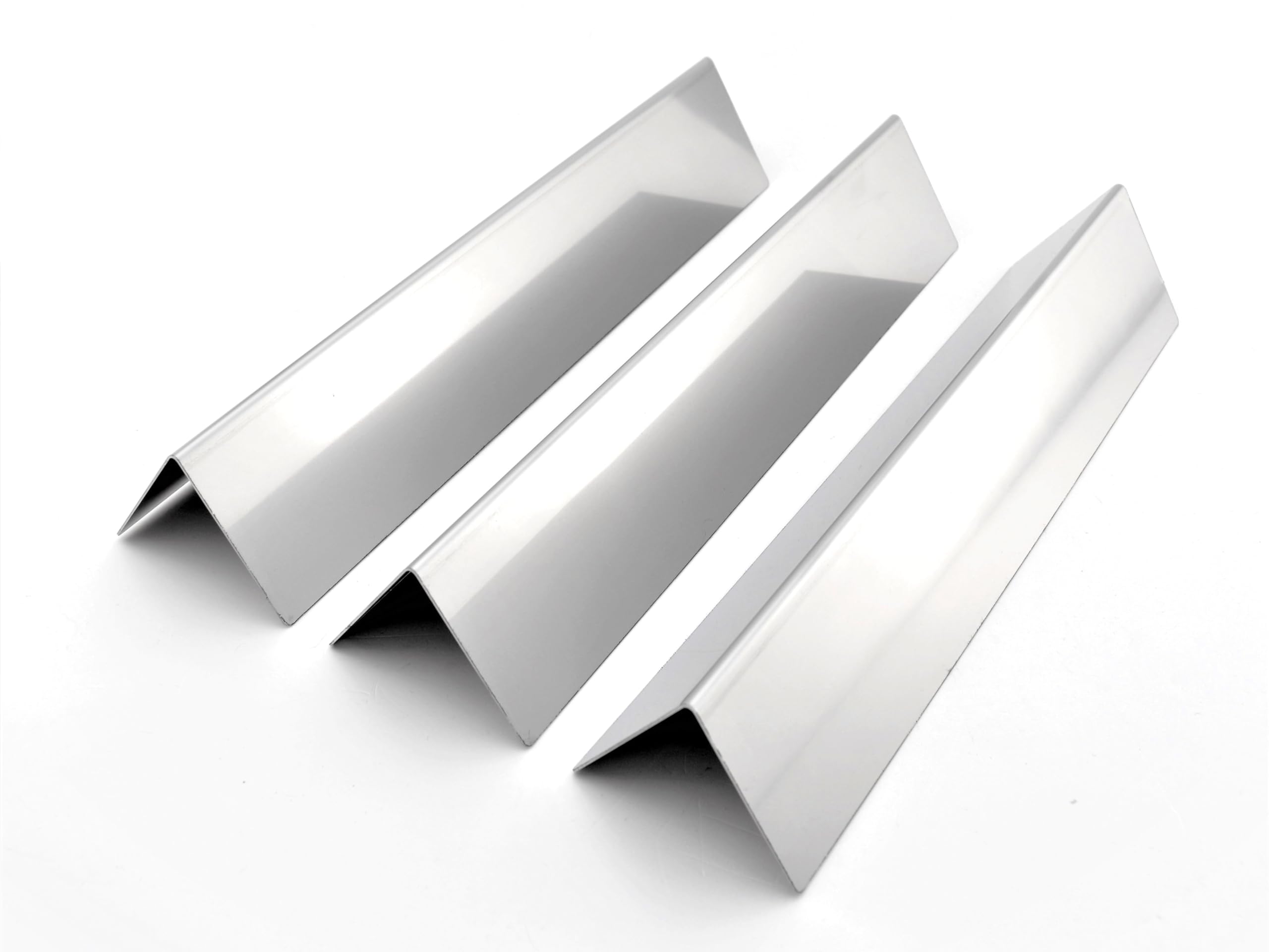 Generisch WERK24 Aromaschienen für Weber Spirit 200 oder 300 Serie (ab 2013) – Flavorizer Bars 7635 7636 Ersatz-Set Edelstahl rostfrei – Brennerabdeckung