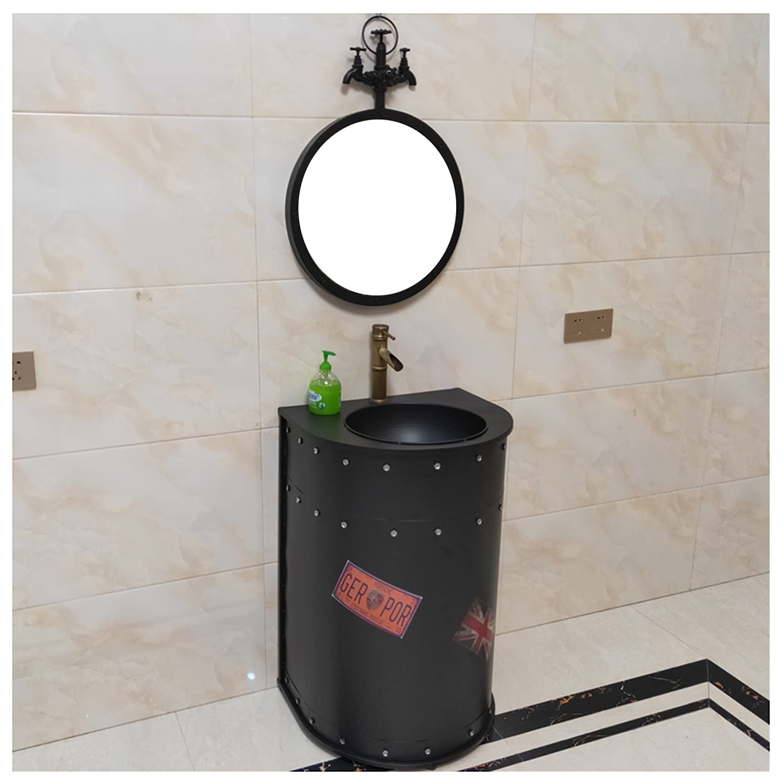 Buy YRRA Free Standing Vanity Basin Bathroom Vanity Unit & Basin Sink