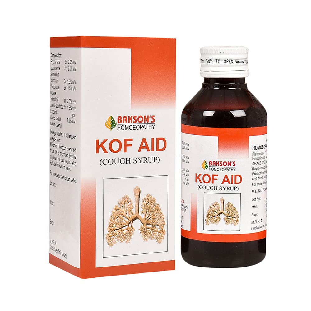 Dr. Bakshi's BAKSON'S HOMOEOPATHY Kof Aid Syrup 115ml_Pack of 2-image-32