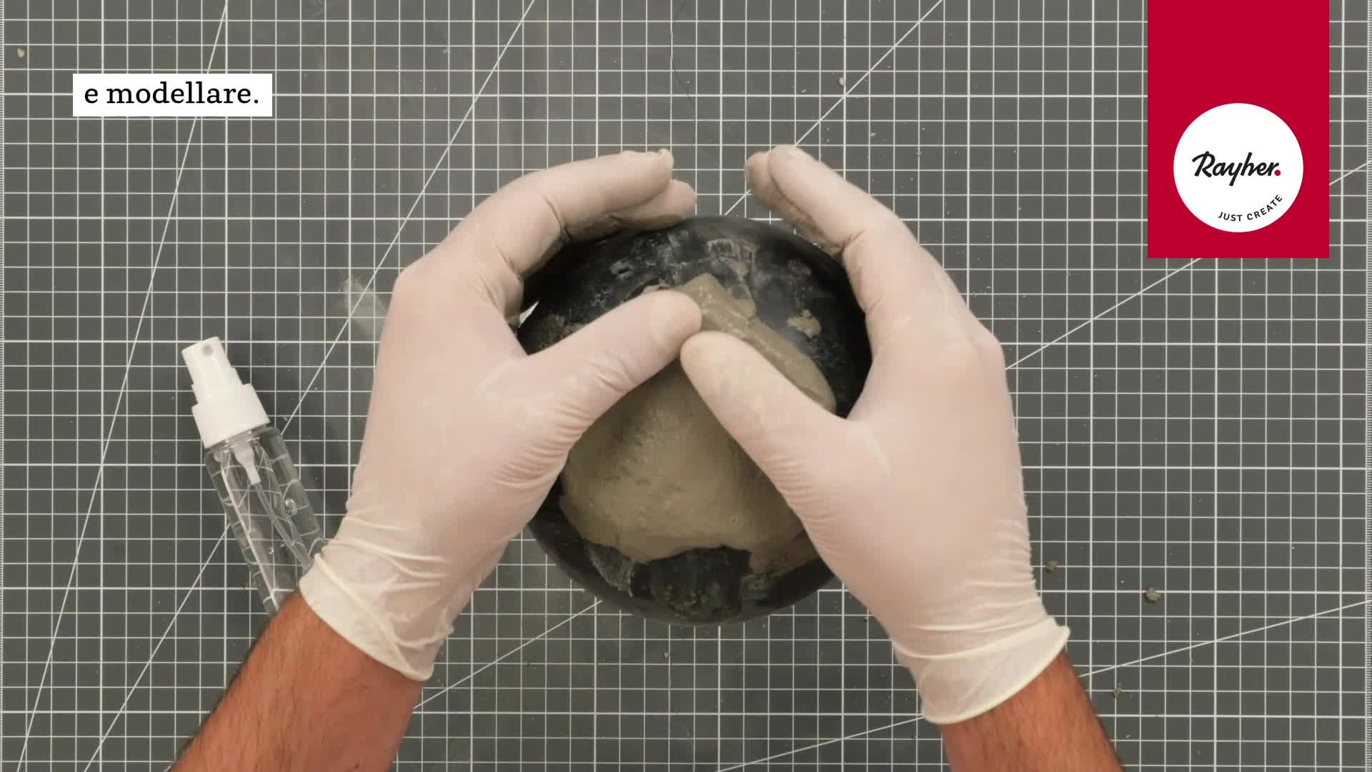 Cemento Creativo Rayher 5in1 - Sacchetto 3kg, Grigio Pietra | Per Colare, Modellare E Decorare - Foto 4