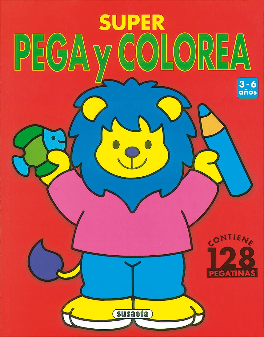 Super Pega Y Colorea -2 (Súper Pega Y Colorea)
