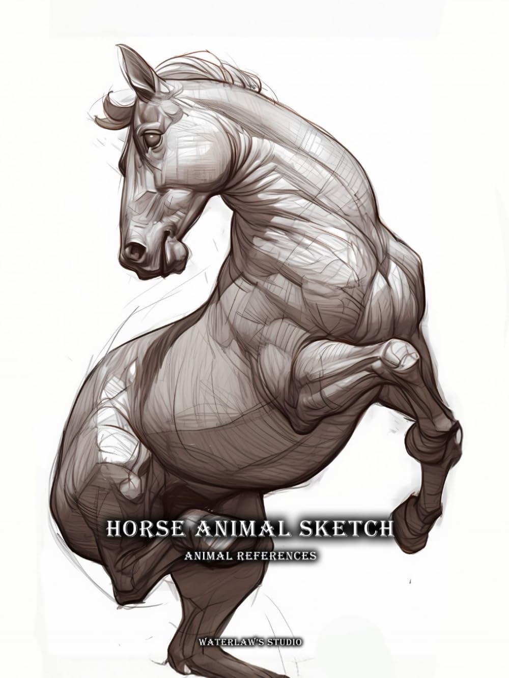 Artbook - Horse Animal Sketch - Animal References Vol.01: Over 200 Dynamic and Expressive Horse Sketches for Artists, Illustrators, Animators, and ... and Artistic Inspiration (French Edition)      Paperback – April 16, 2025