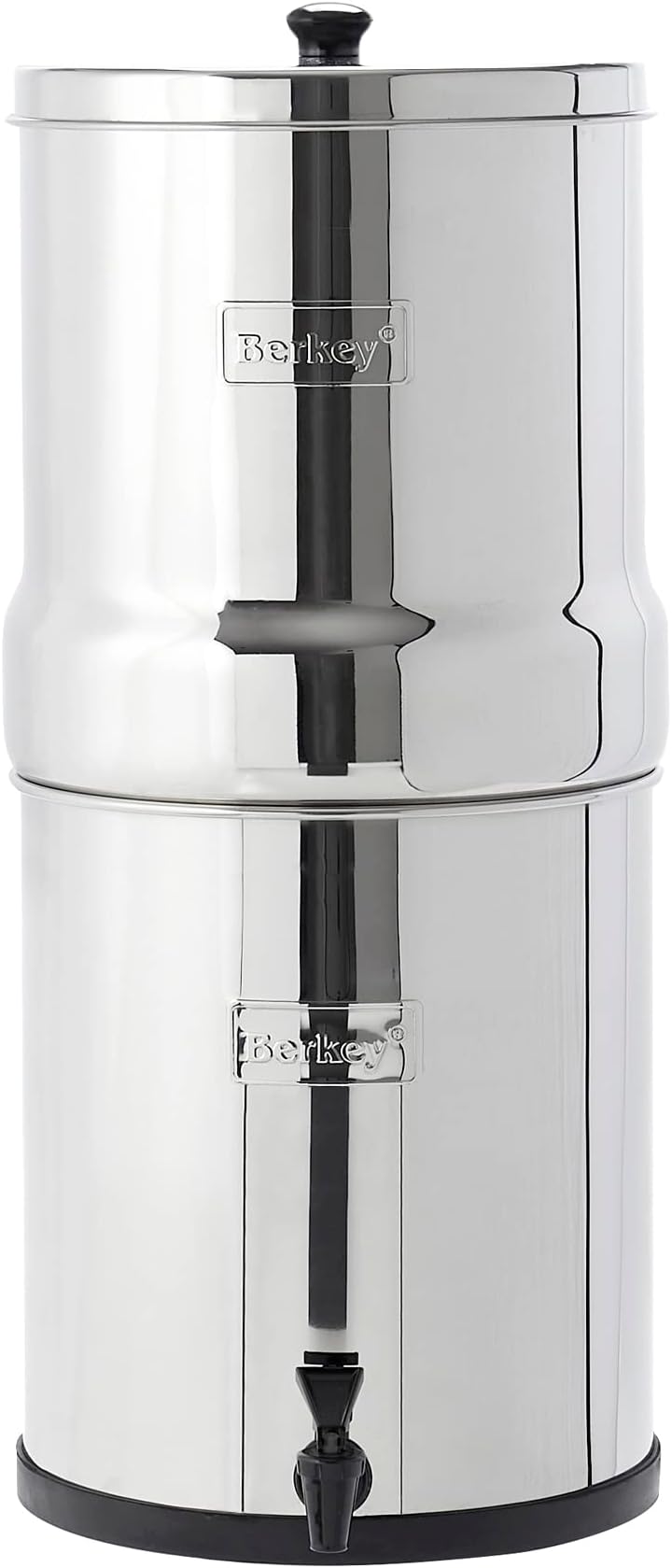 Big Berkey Gravity-Fed Water Filter with 2 Black Berkey Purification Elements