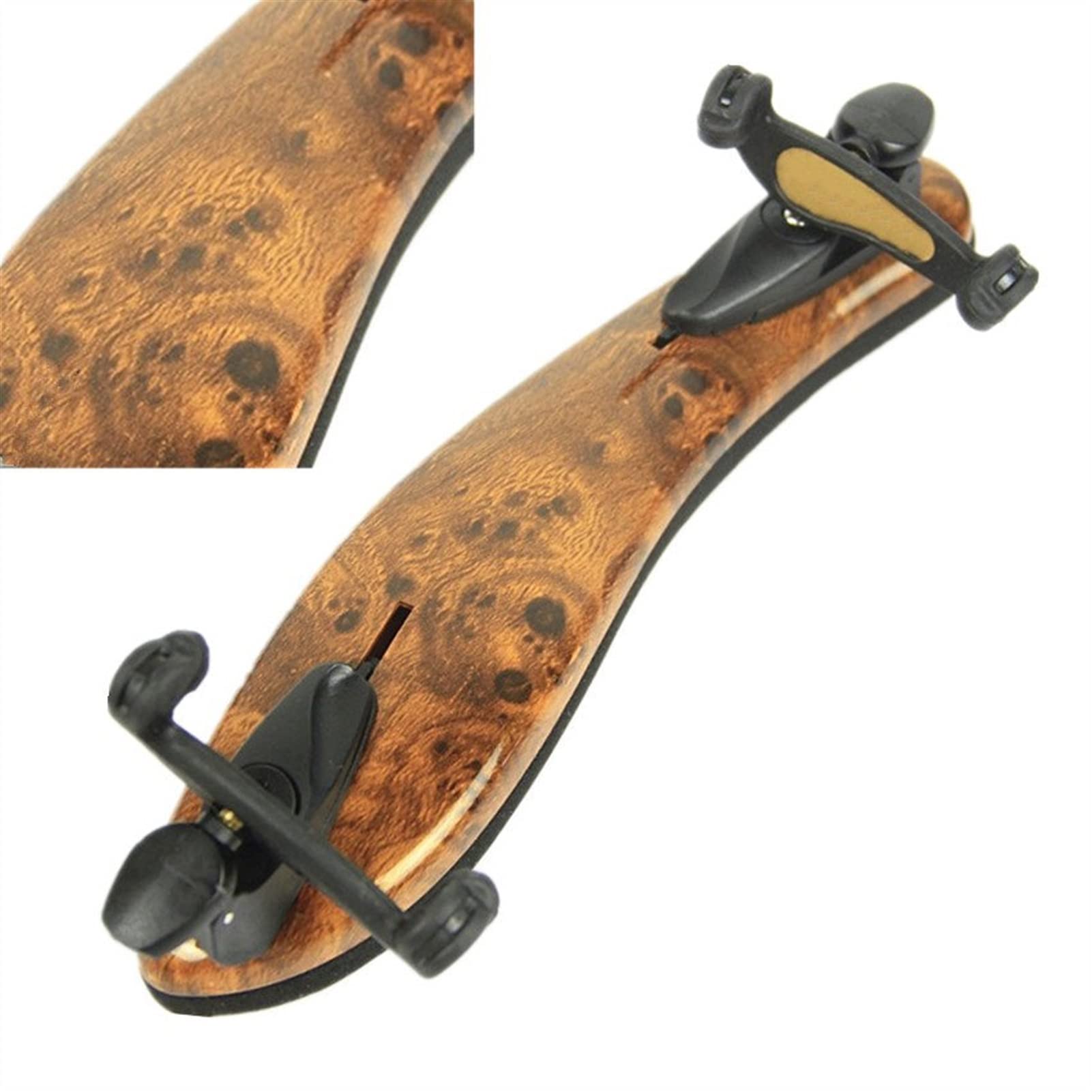 PC 1 ABS 3/4-4/4 Violín Ajuste Ajustable Pista De Apoyo Piezas De Soporte Accesorios Reposabrazos violín