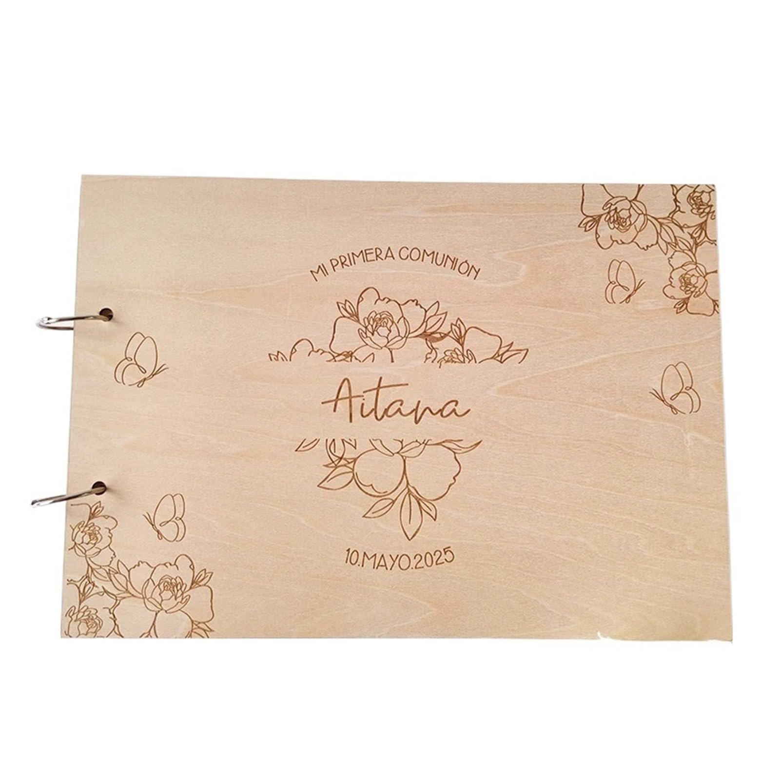 Libro Firmas Boda Libro de firmas Boda con Cubierta Madera