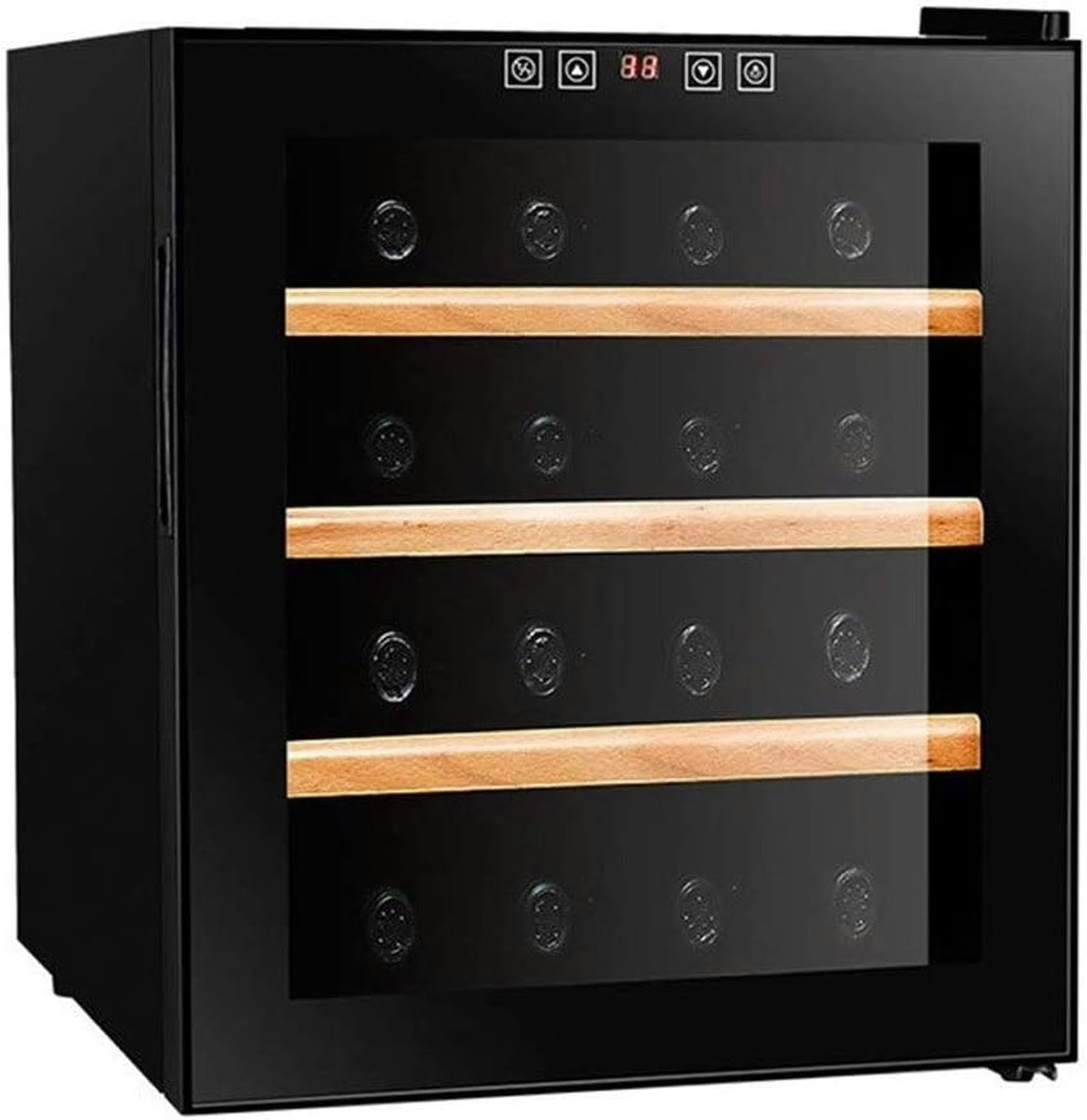Refrigerador de Bodega de Vino Independiente Multifuncional, iluminación LED de Almacenamiento de Temperatura Constante, Enfriador/Enfriador de Vino | Encimera