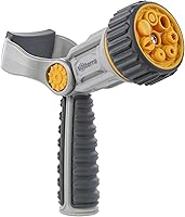 Vista 7 de Solterra: boquilla de manguera de jardín ajustable con 8 patrones, ajustable, Gris