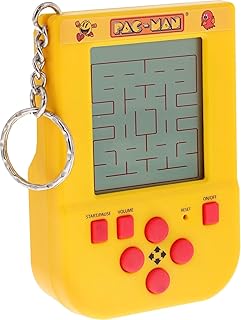 Fizz Creations PAC-Man Keychain Game. Includes LCD Screen, 4-Directional Controls & 4 Game Modes with Original PAC-Man Gameplay & Sounds. Officially Licensed Merchandise