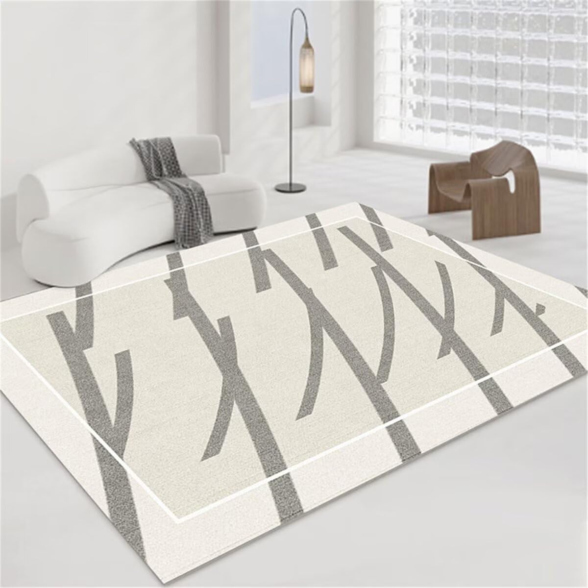 Tapis d'extérieur terrasse moderne pour protéger le sol avec style