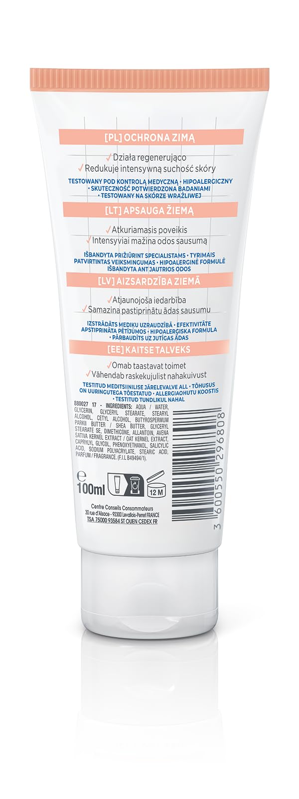 Mixa Regeneracja Krem do Rąk, 100 ml