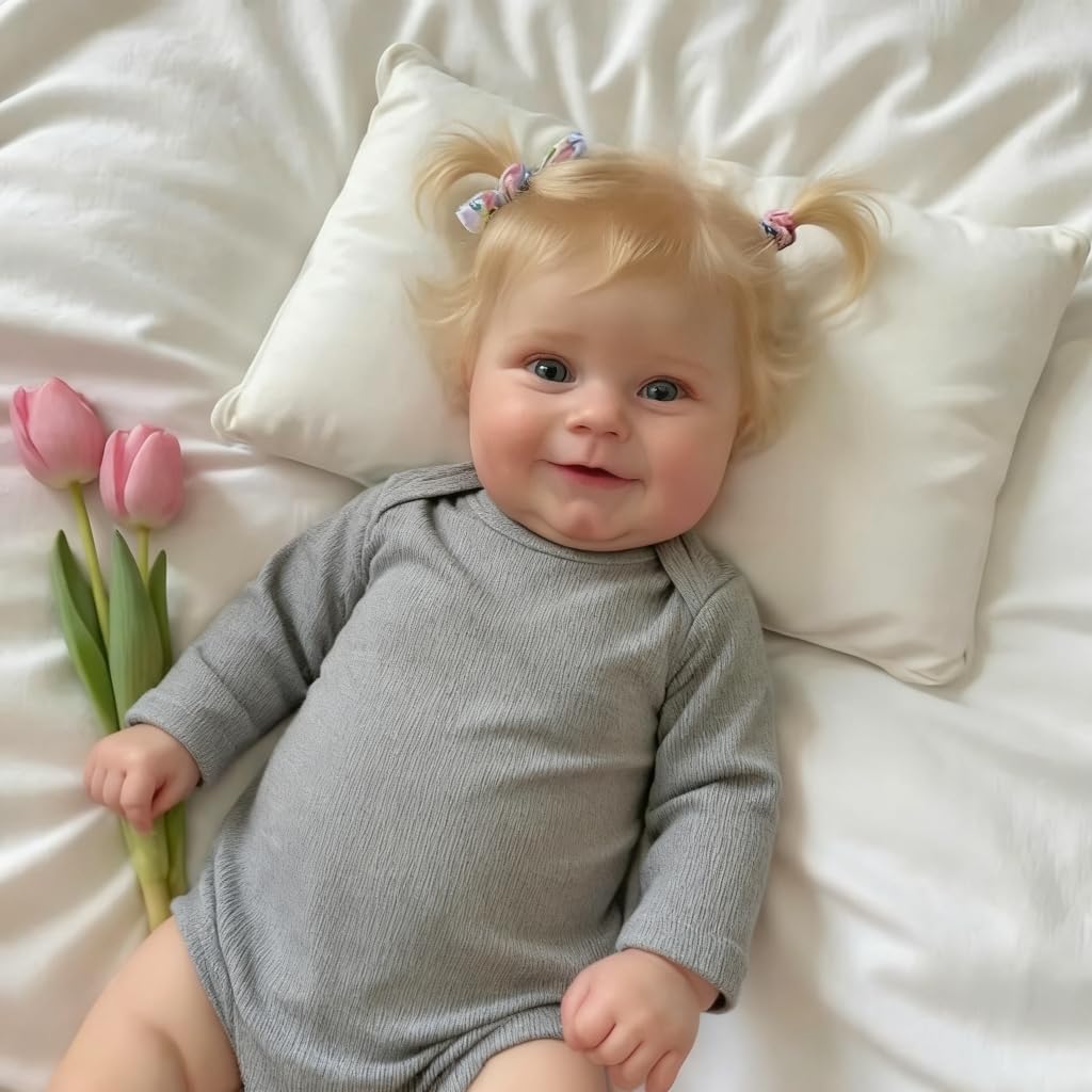 iCradle Reborn Baby Dolls Vinyl Full Body 20 Inch Realistic Newborn Babies Anatomically Correct Baby Doll that Look Real Lifelike Preemie Baby Dolls for Kids Age 3+