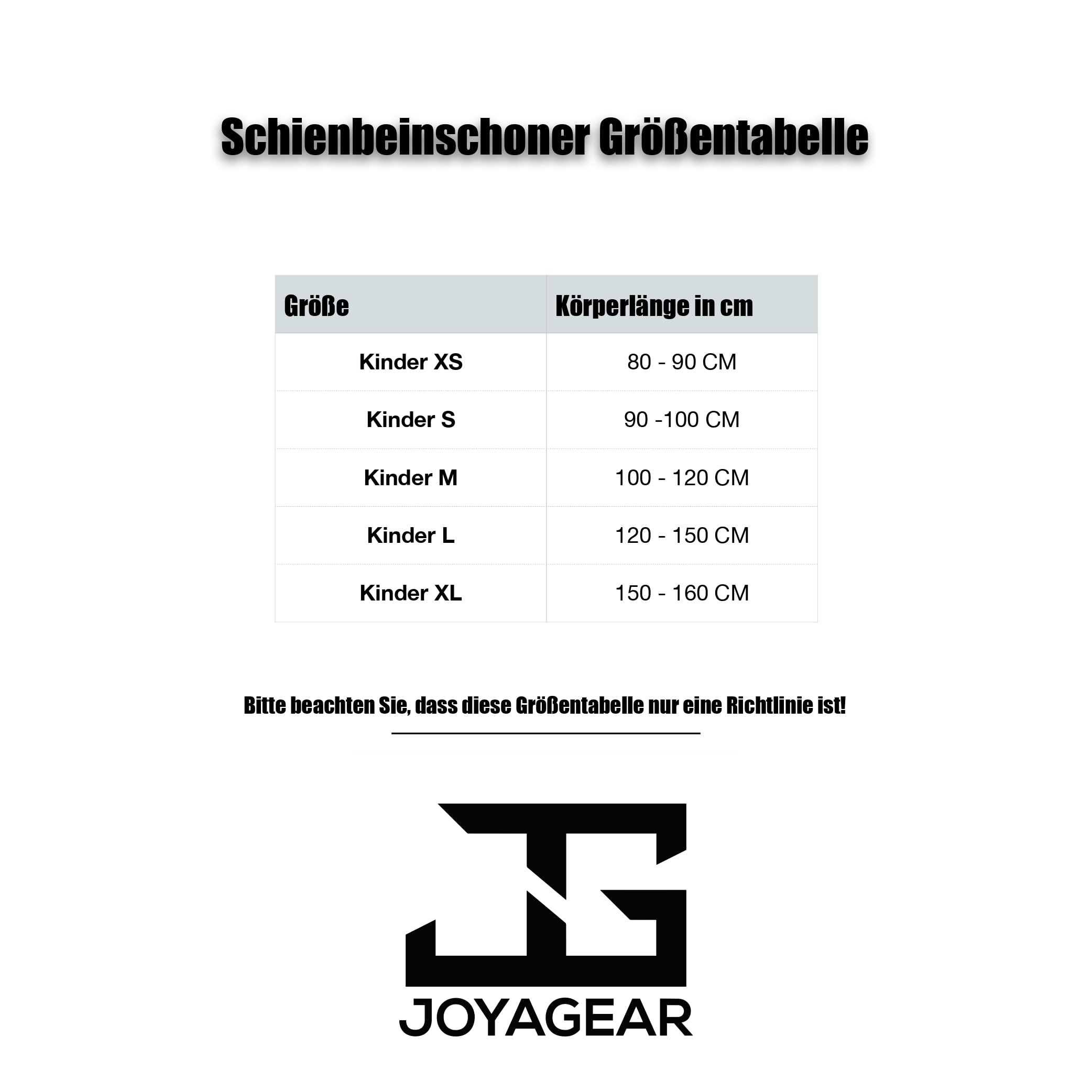 JOYAGEAR Schienbeinschoner Kickboxen - Kinder - Schwarz - Größe Kinder M - Kampfsport Sparring Schienbeinschutz - Beinschutz Kickboxen Schienbeinschützer - Handgefertigt aus Microfaser-Metall-Leder