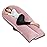 Meiz Pregnancy Pillow, Cooling Silky Pregnancy Pillows for Sleeping, 65 U Shaped Full Body Maternity Pillow for Pregnant Women, with Washable Jersey Cotton Cover, Pink