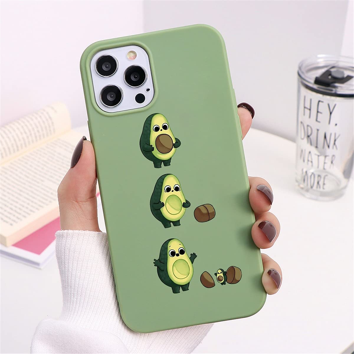 Yoedge 2 Pezzi Cover per iPhone X/iPhone XS 5,8, Ultra