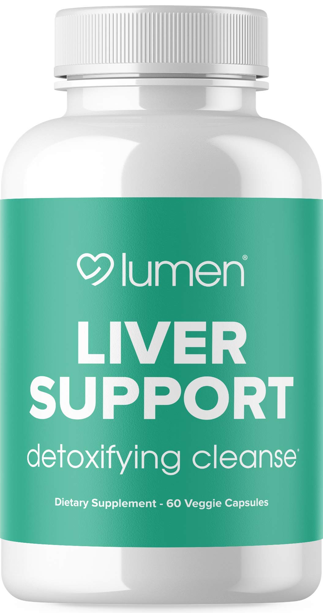Liver Support - Powerful Detoxifying Cleanse Supplement - Contains Milk Thistle, Dandelion, Turmeric, Ginger, Beet Root, Berberine, & Artichoke Extract - 60 Vegetable Capsules (60 Count (Pack of 1)