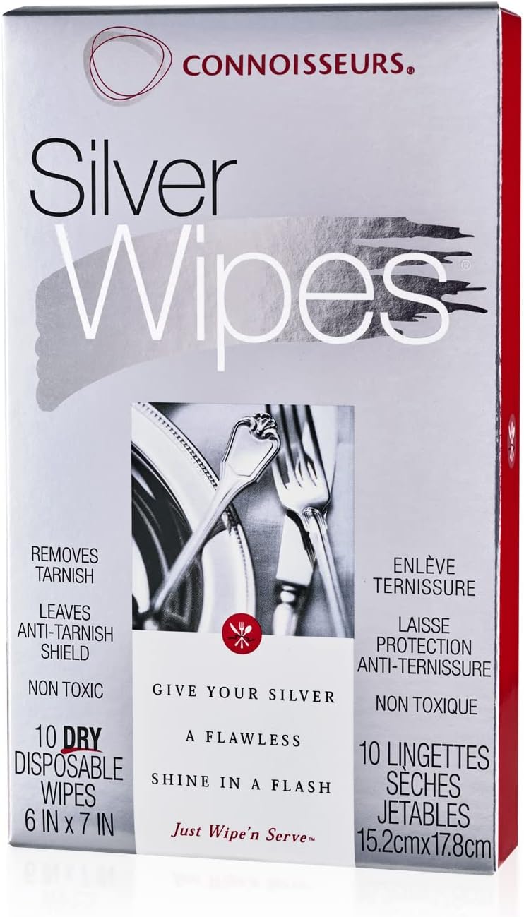 Connoisseurs Silver Wipes