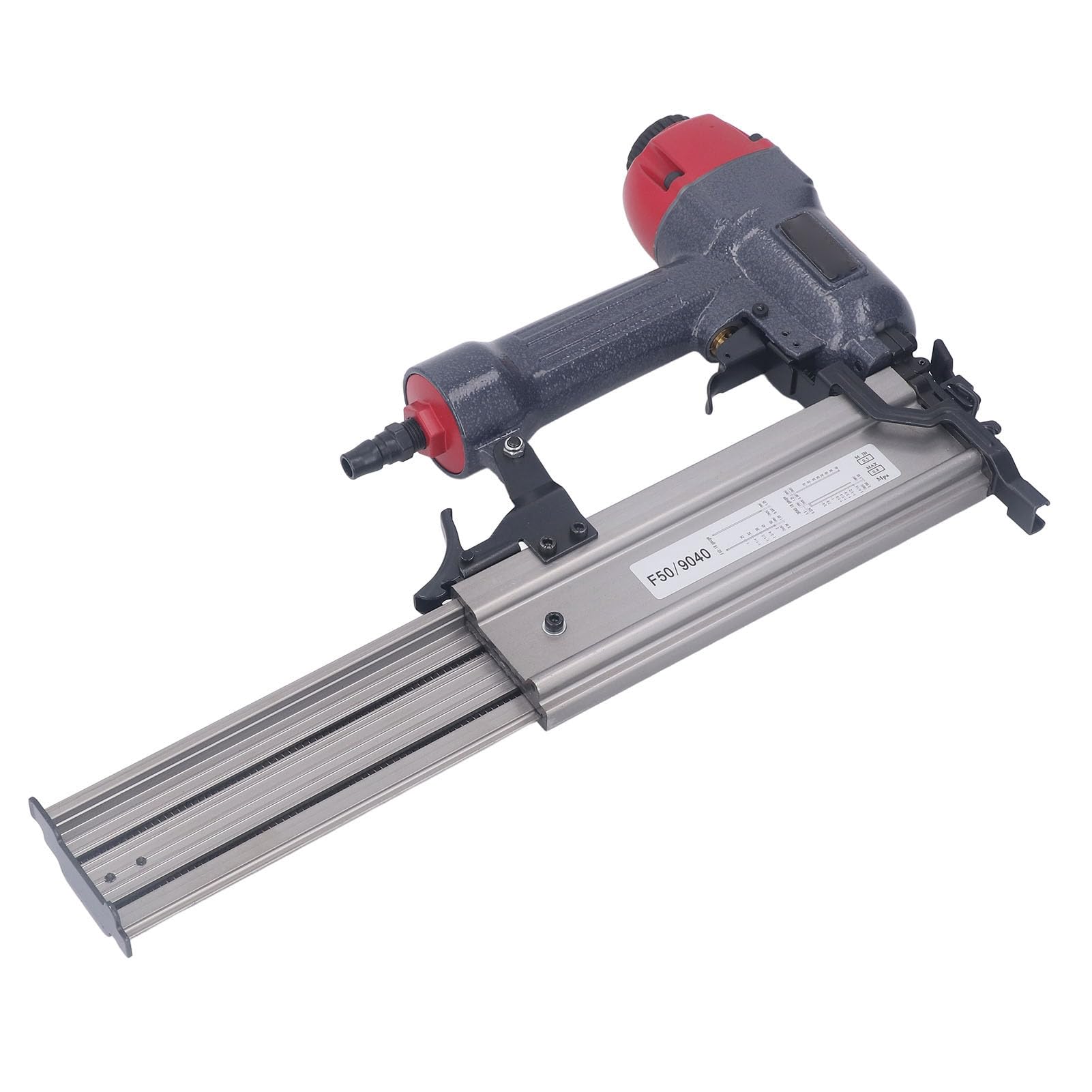 CHICIRIS Drewniane obróbkę Drewna Podwójne Użycie Pistoletu Paznokci Trwały materiał ze Stopu Aluminium do Zszywa z Paznokci F50, Wysoka pojemność do Uprawy, Pneumatyczne Gwoździe do Wszechstronnego