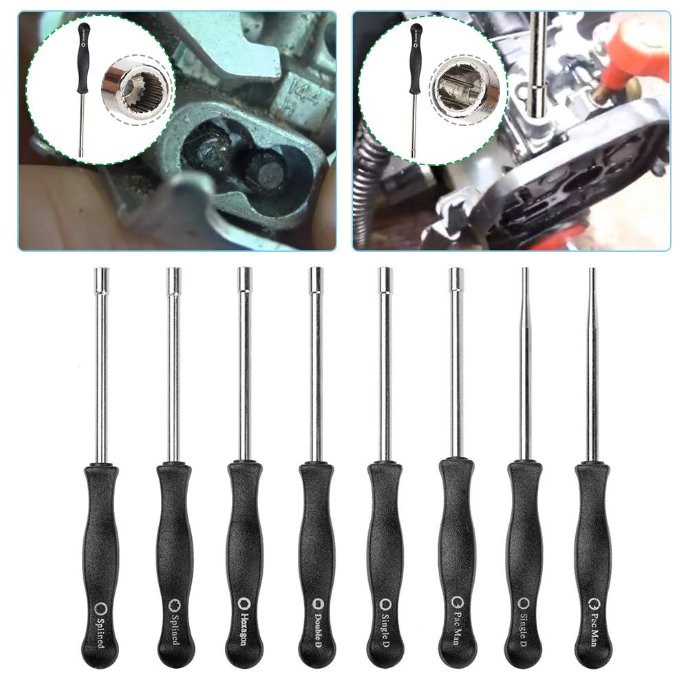 10 Pcs Outil De Réglage Du Carburateur Kit De Tournevis Pour
