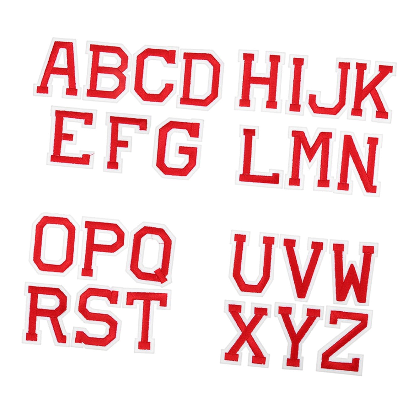 Angoily 3 Set Toppe Decorative Inglesi Termoadesive Per Abbigliamento Patch Per Diy Su Shirt Cappotti E Maglioni 26 Pezzi * 3