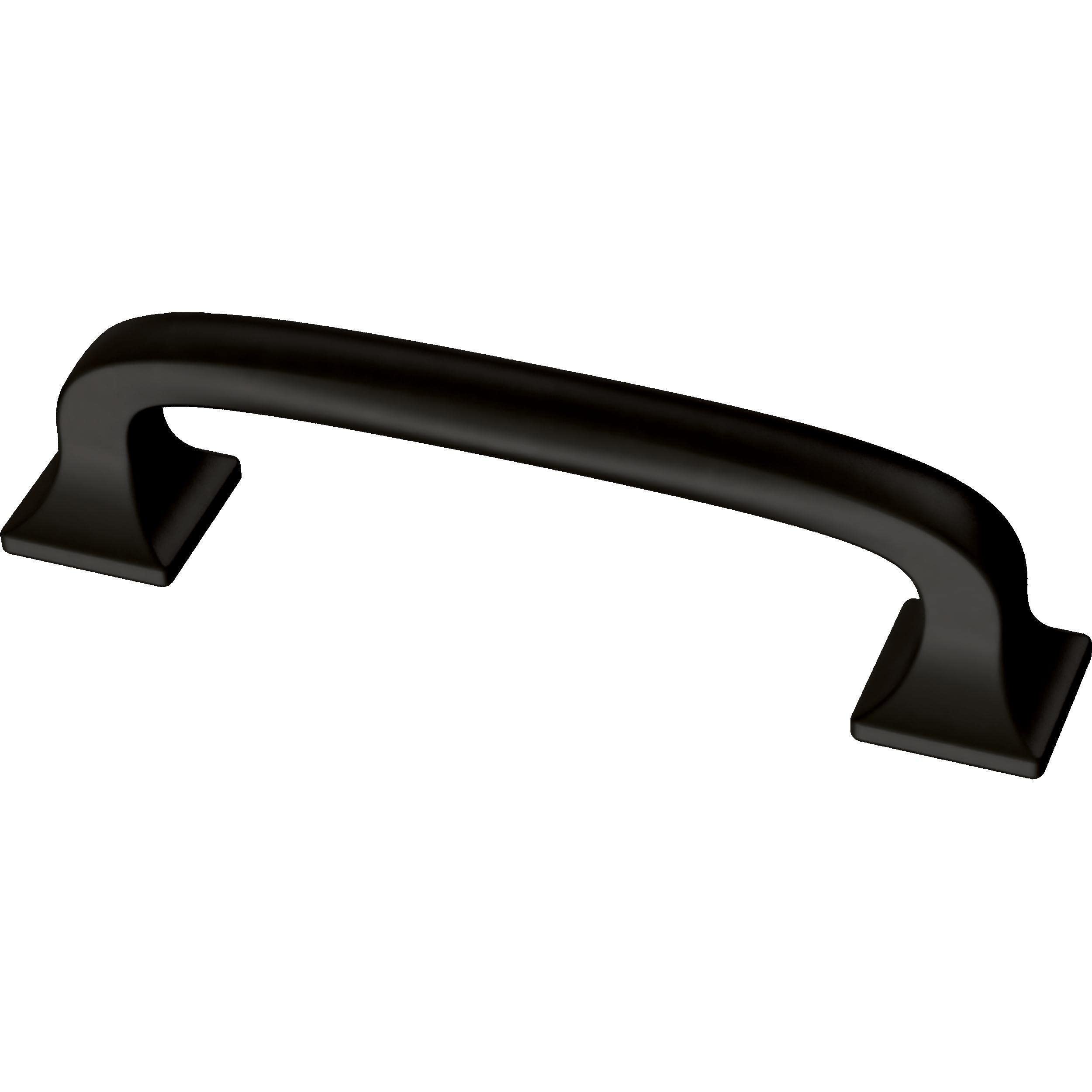 Franklin Brass Lombard (5-Pack) Cabinet Handles 3" Hole to Hole Matte Black Kitchen Cabinet Pulls Drawer Handles Cabinet Hardware Dresser Drawer Pulls P29521K-FB-B