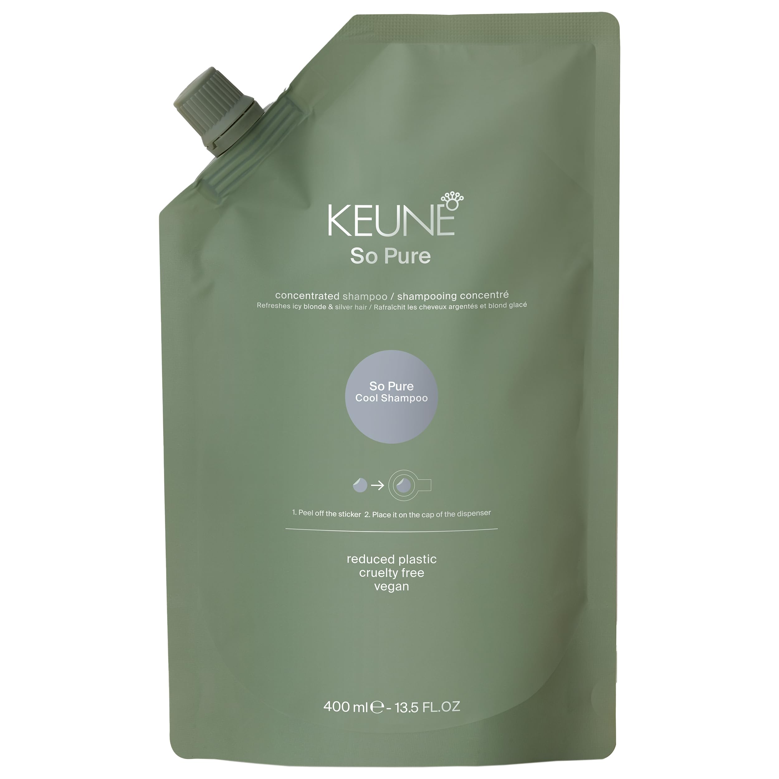 SO PURE COOL SHAMPOO REFILL 400ml