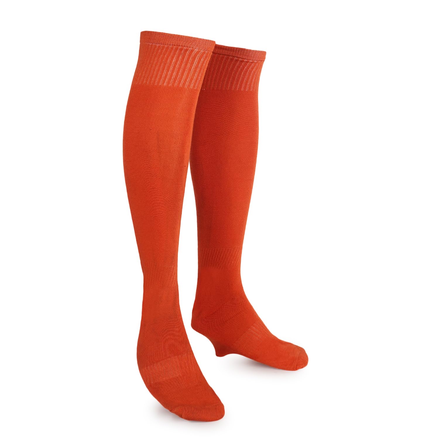 Premium Knee-Length Cotton Socks | Comfortable Stretchable Unisex Long Socks (Dark Green)-image-16