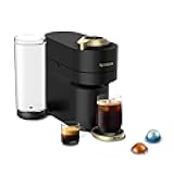 Festive Vertuo Pop+ Coffee and Espresso Maker by Breville, Matte Black Gold
