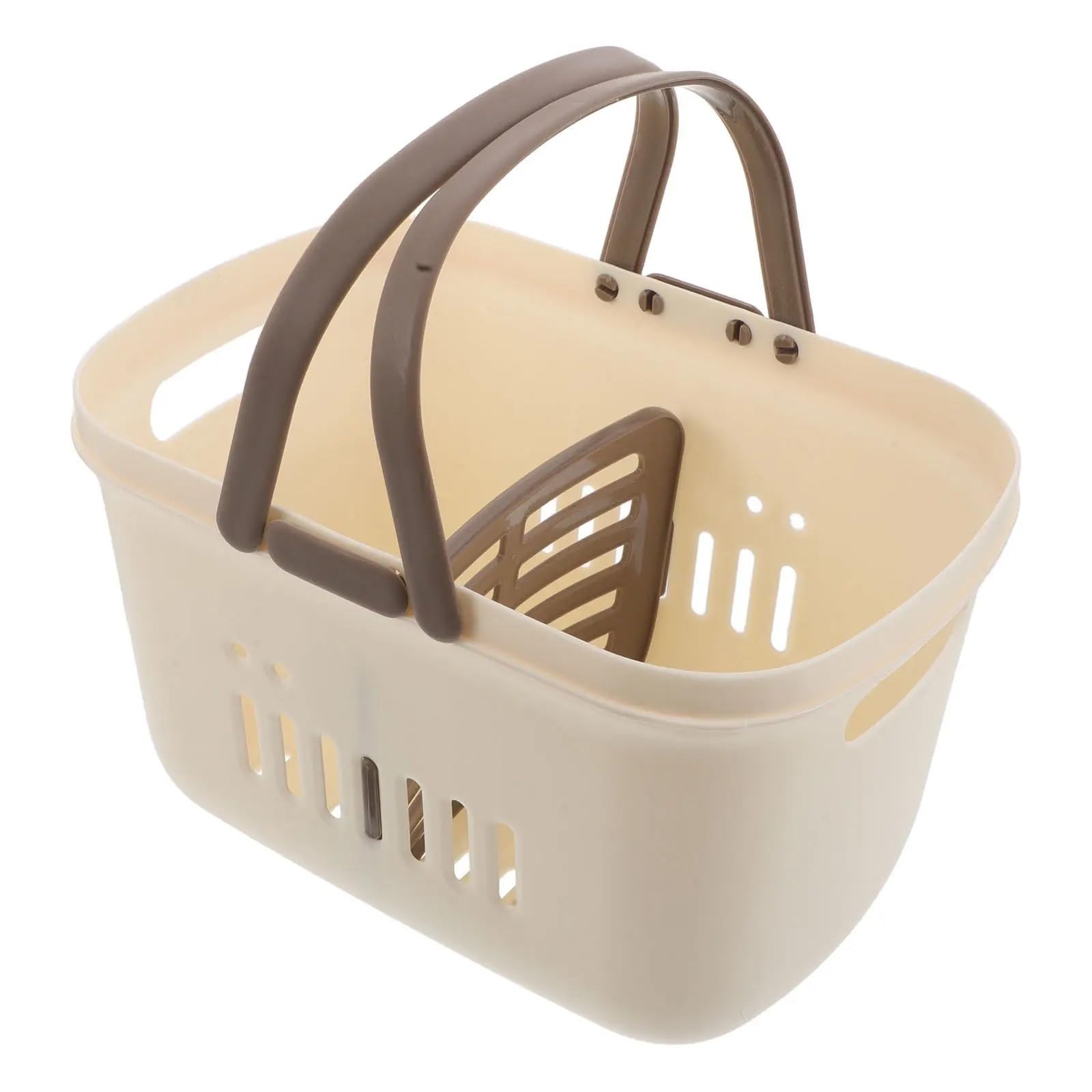 WSQHAO 2Pcs Portable Shower Caddy Bathroom Basket Large Capacity Plastic Organizer Handled for Shower(Color1)