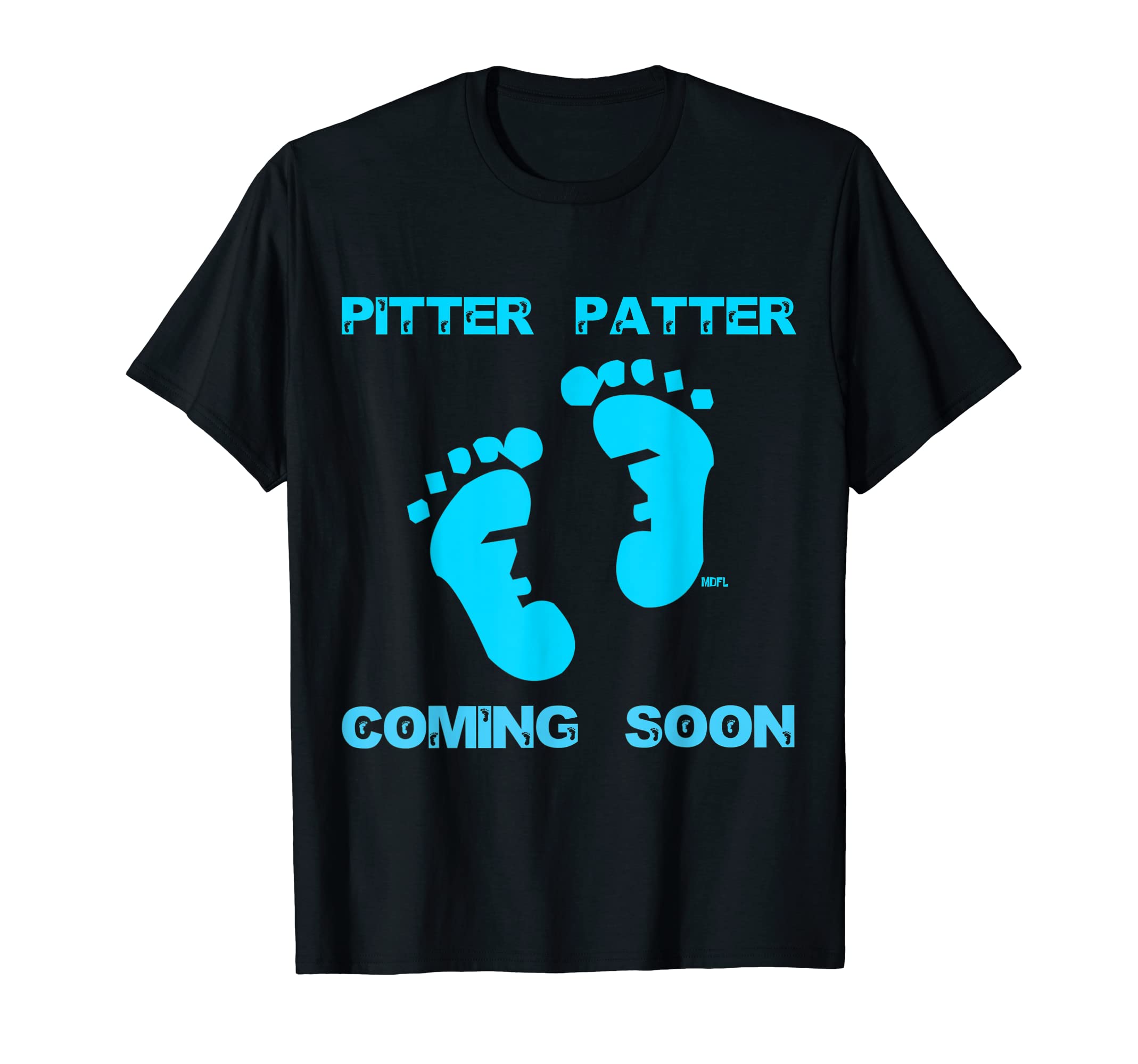 MDFL Designs Pitter Patter Boy T-Shirt