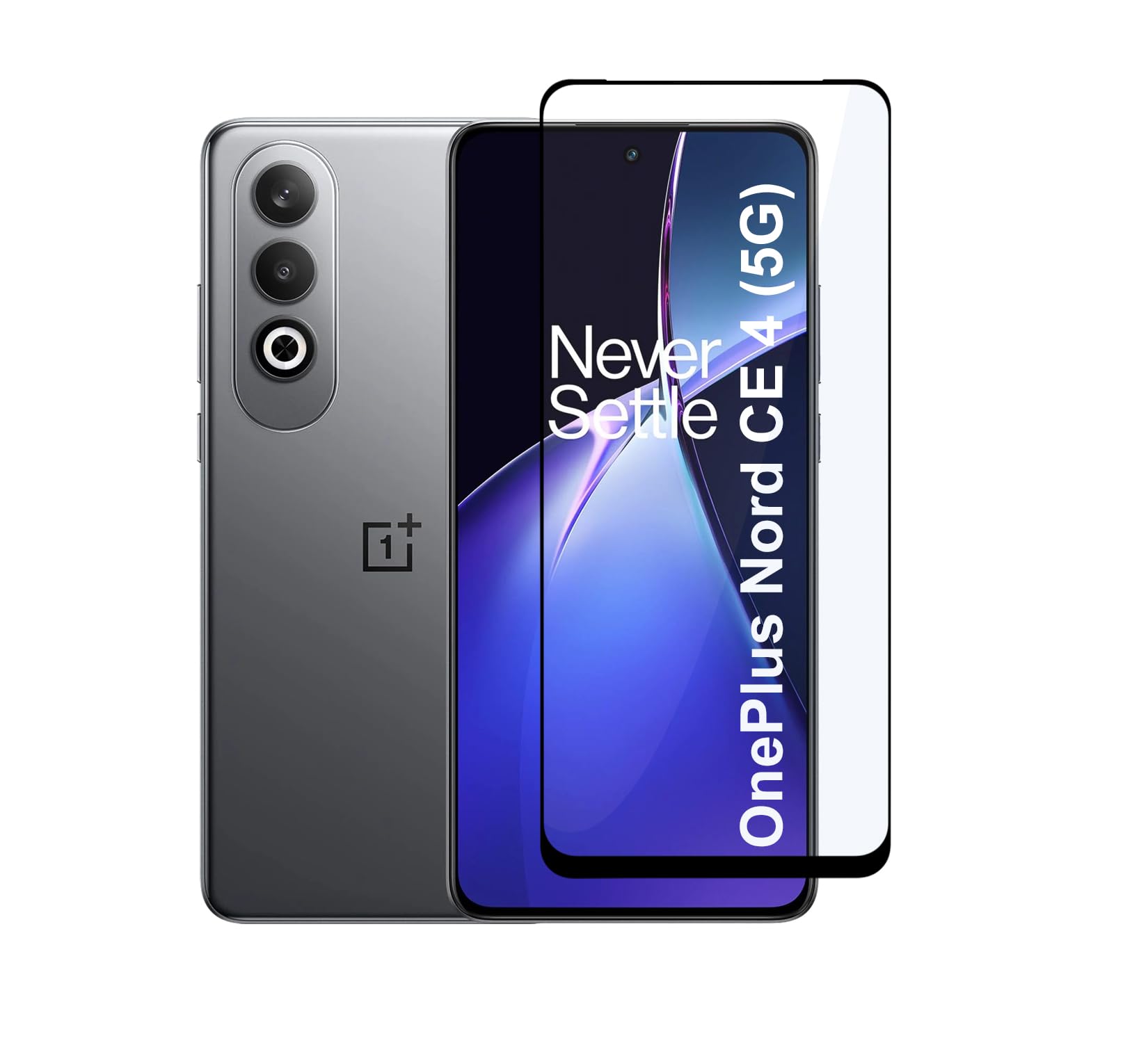 CEDO OnePlus Nord CE4 / CE 4 (5G) Tempered Glass | Screen Protector Full HD Quality Tempered Glass Anti-Scratch Edge to Edge Coverage with Easy Installation Kit (Black) (B0D35NTK98) Amazon Price History, Amazon Price Tracker