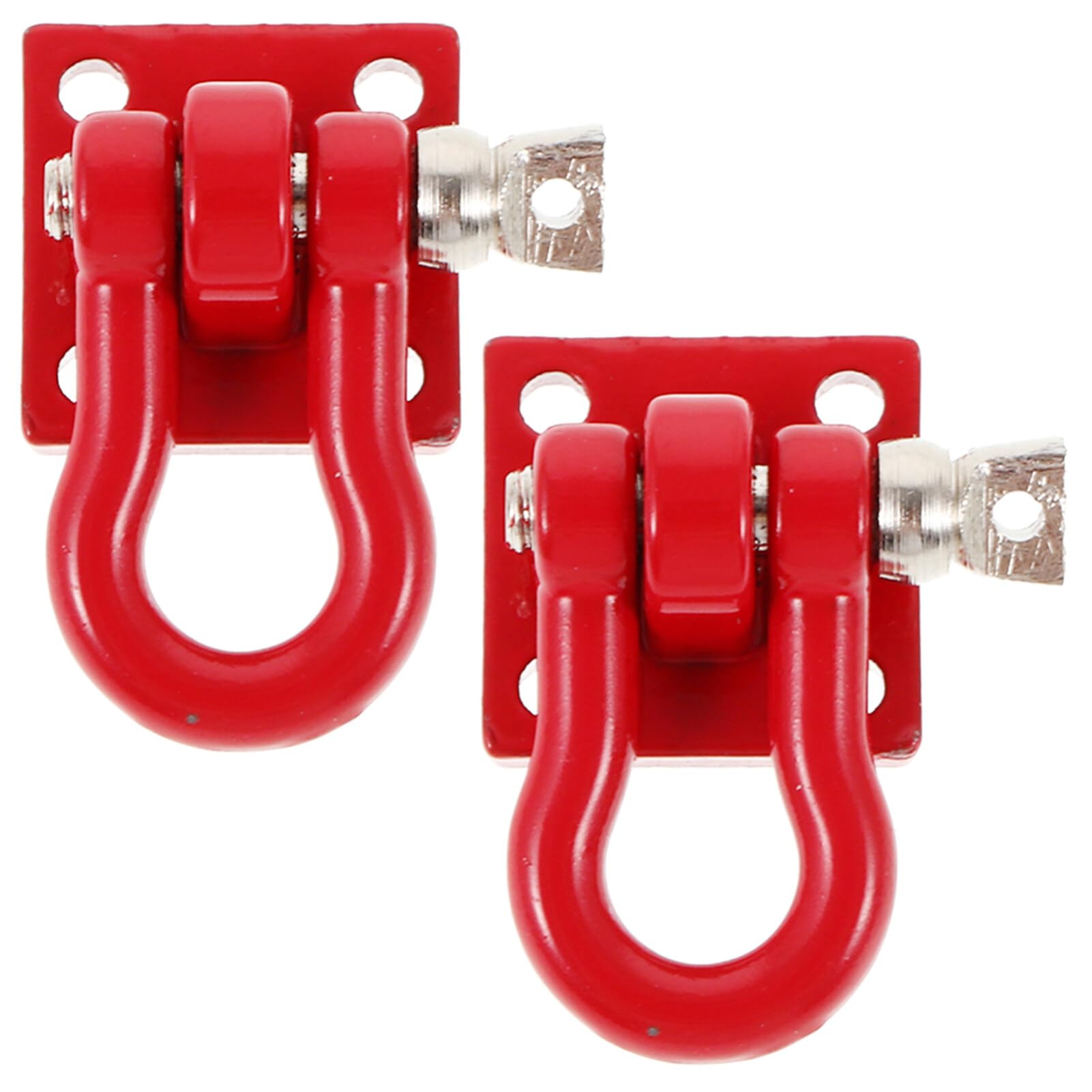 TOYANDONA 2pcs RC Car Towing Rescue Buckles RC Car Crawler Modification Accessories