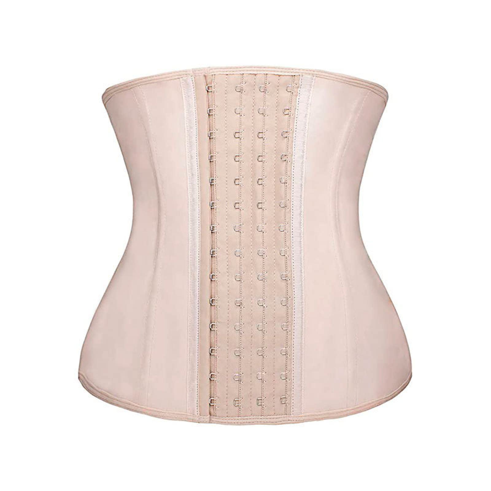 Gaine amincissante en Latex - Nude - Corset modelant le corps - 25 os Gaine amincissante en Latex - Nude - Corset modelant le corps - 25 os