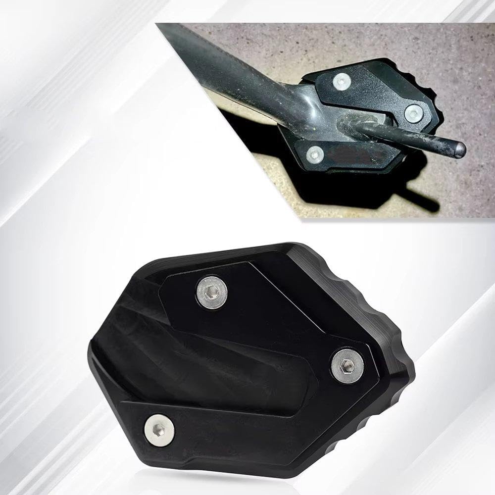 Motorcycle Kickstand Enlarger Side Stand Extension Plate Pad For Yamaha Tracer 9GT 900GT 2015-2024(Gold)