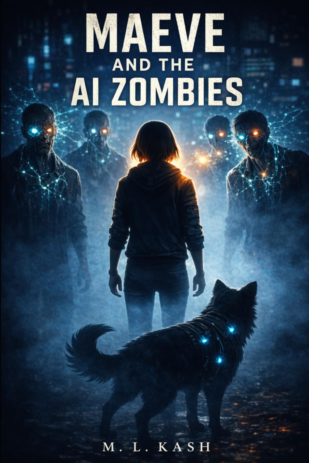 Maeve and the AI Zombies: A YA Dystopian Sci-Fi Thriller About Neural Implants, AI Control, and Rebellion (Maeve and the AI Chronicles)