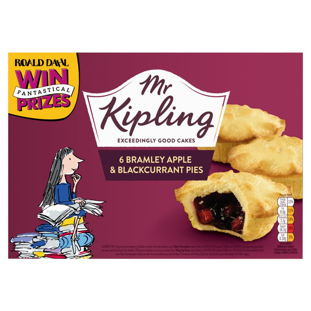 Amazon Mr Kipling Pies Bramley Apple And Blackcurrant 6 Pack amazon-mr-kipling-pies-bramley-apple-and-blackcurrant-6-pack