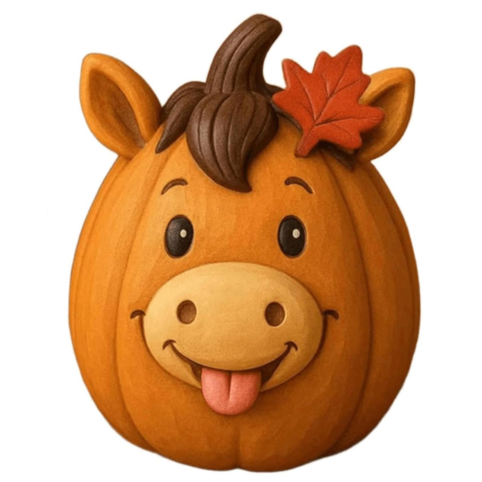 Farm Animal Pumpkin Figurines, Resin Cow/Duck/Sheep Animals Statue