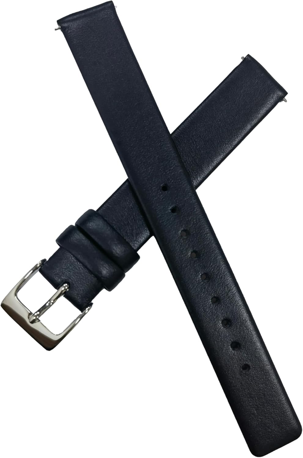 NZZXTO Replacement Leather Watch Band for Skagen Bering Unisex Watches with pin 12mm 14mm Cowhide is soft and durable