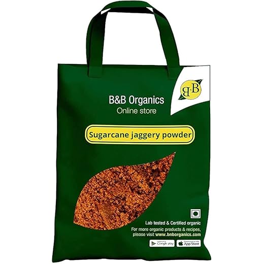 B&B Organics sugarcane jaggery powder (10 kg) / Traditional Sugar/Naatu Sarkarai