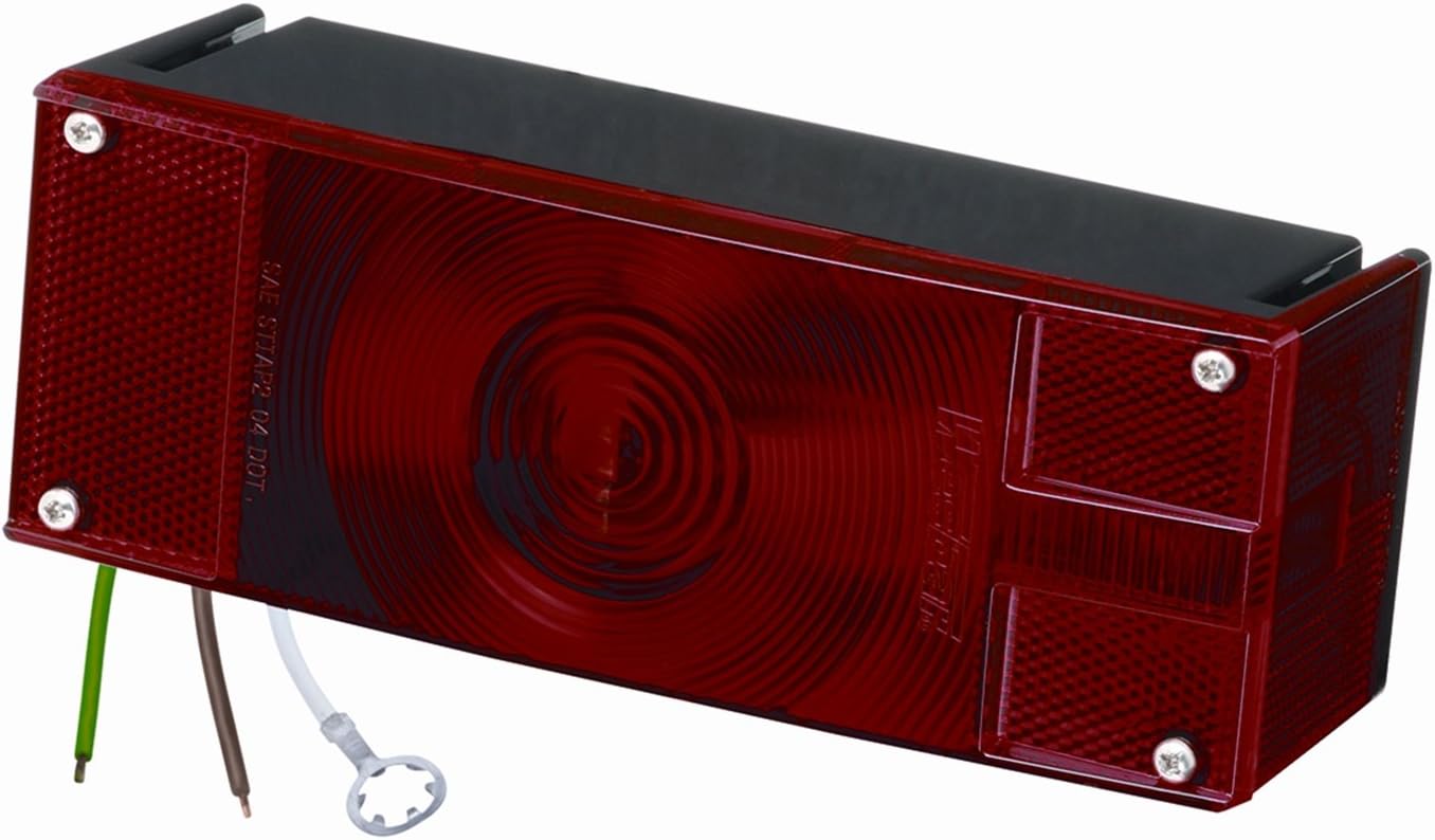 Wesbar 403076 Waterproof Over 80-Inch Low Profile Taillight (passenger side)