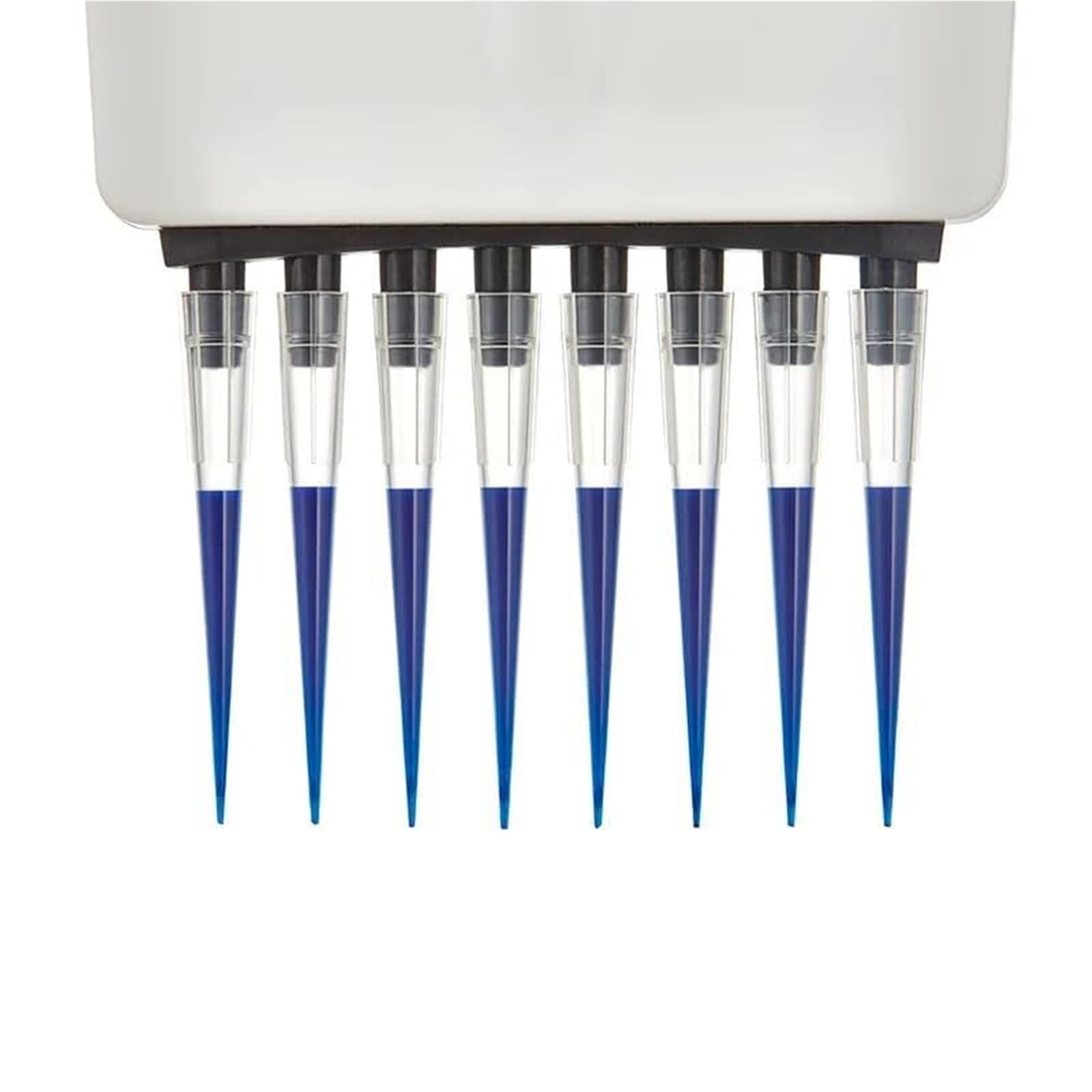 Pipetor 8-kanałowa Wielofunkcyjna Pipeta Elektryczna 0,5-10ul/10-100ul/15-300ul/30-300ul Laboratoryjna dla Laboratorium(10-100μL)
