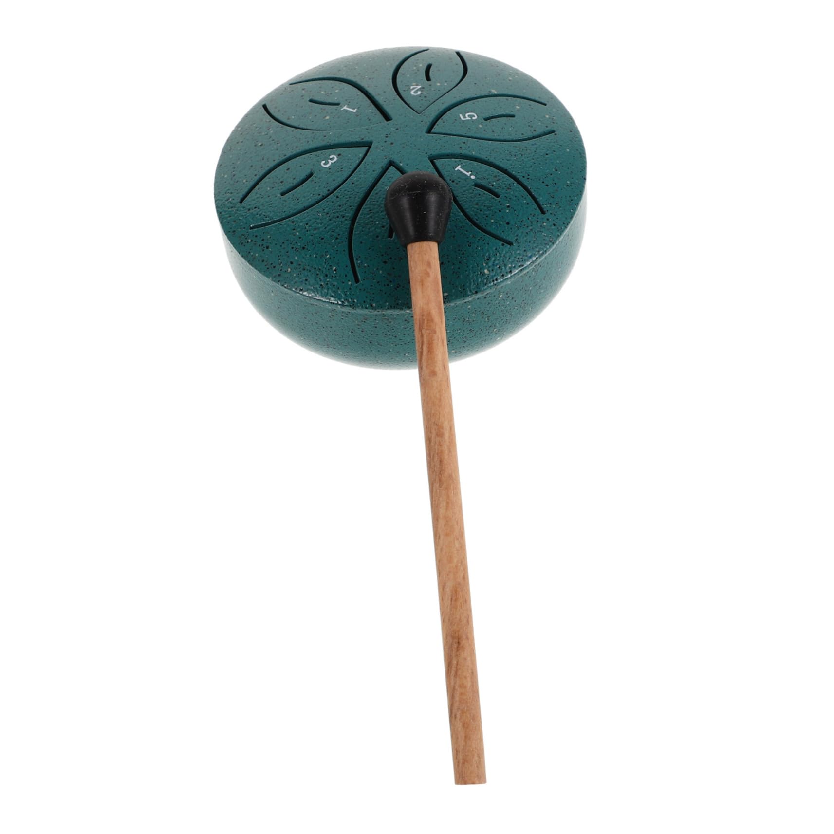 Yardwe Mini Steel Tongue Drum Note Ethereal Instrument for Compact Portable Hand Pan Drum with Drumstick for Garden Yoga Meditation and Musical Education