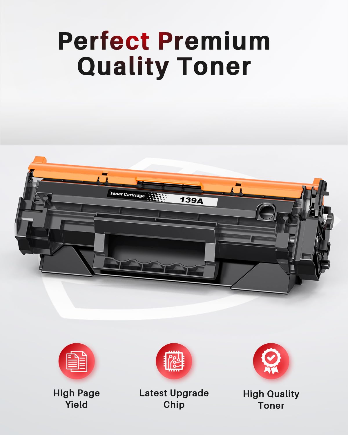 Halloya 139A W1390A 139X Toner Kompatibel für HP 139A 139X W1390A W1390X Laserjet Pro 3002dw 3002dn 3002 MFP 3102fdn 3102fdw 3102 Tonerkartusche (Mit Chip, 1er-Pack)