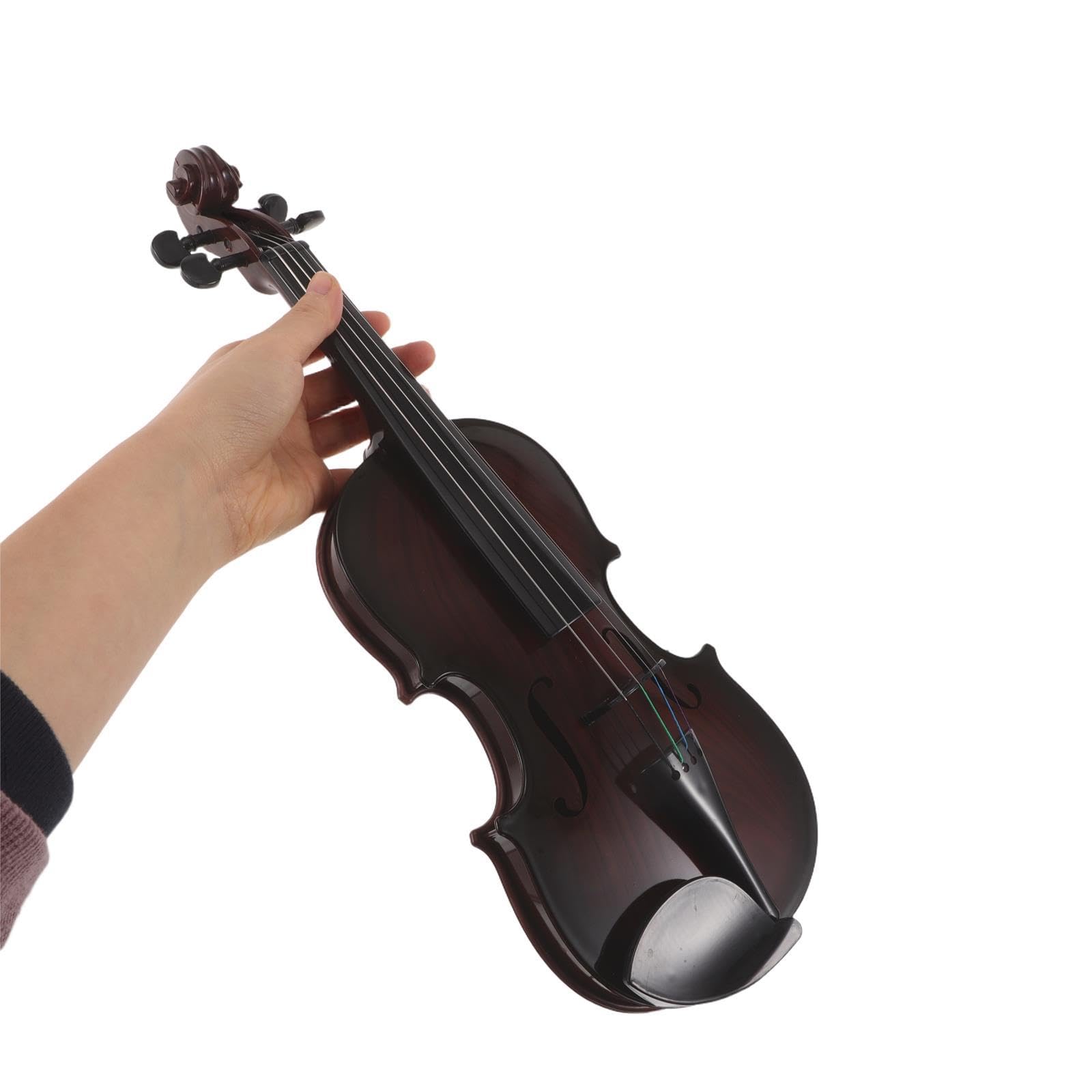 Giocattolo Violino Bambini in Plastica, Riproduzione Musicale Coffee | Back To School Party, per Pratica e Apprendimento, Accessori Spartito e Guide per Piccoli Principianti