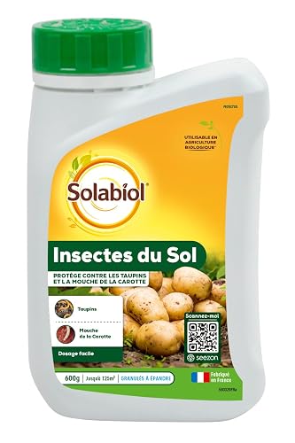 SOLABIOL Insectes du Sol - Granulés - Jusqu'à 125m² -